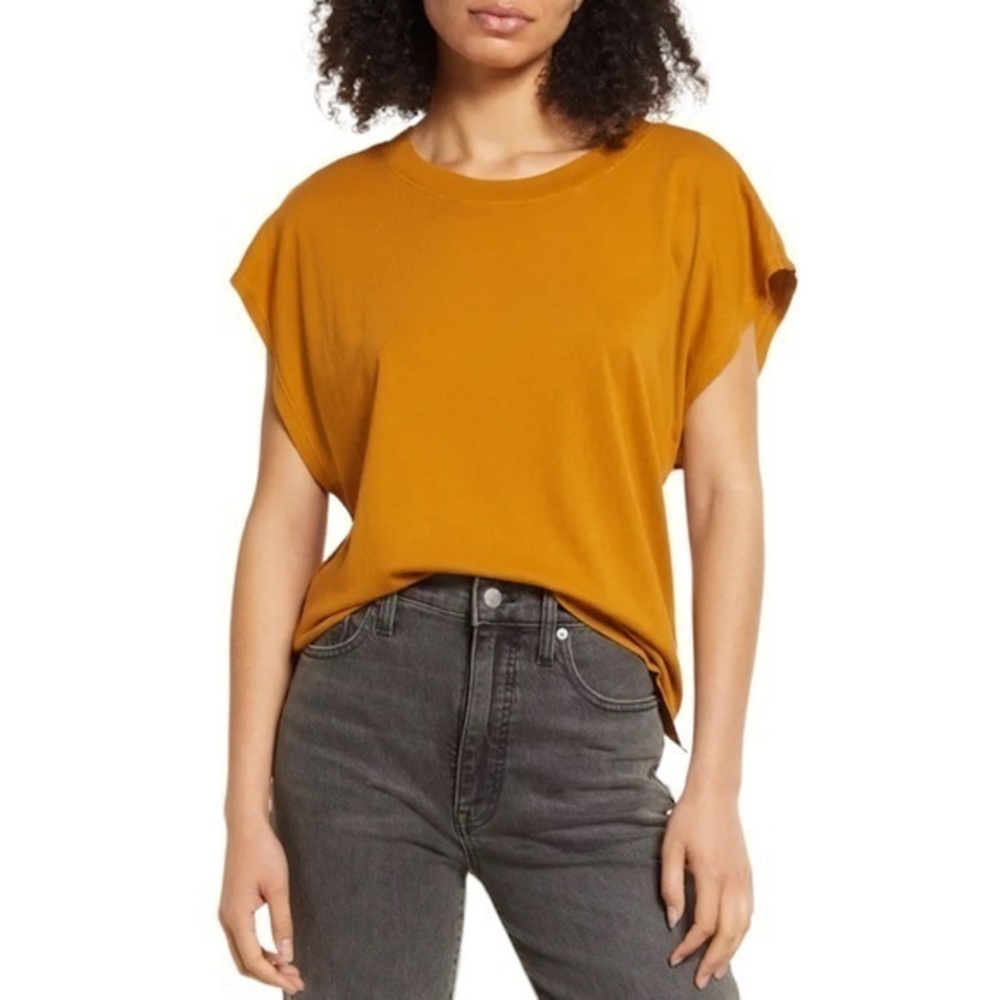 TREASURE & BOND Washed Sleeveless Crewneck Tee